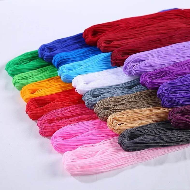 13meters Nylon Cord Thread Chinese Knot Macrame Rattail For DIY Jewelry Necklace Bracelet Home Textile 中国结流苏线(2486L) - Image 3