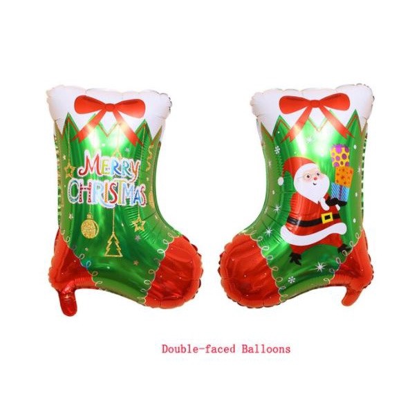 Merry Christmas Decoration Balloons Santa Claus Snowman Christmas Foil Balloons Christmas Xmas Party Decoration(1082L) - Image 7