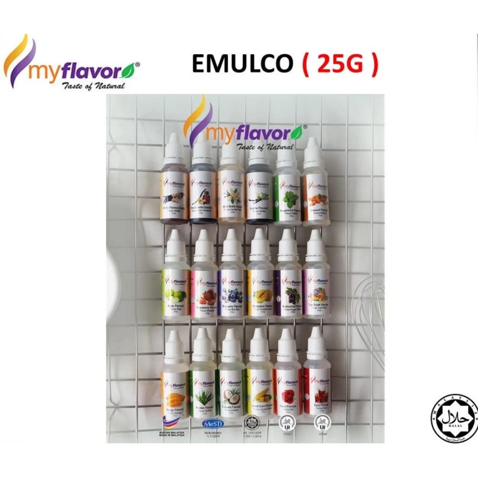 MyFlavor Edible Food Emulco/Flavour 25g each My Flavor Halal Perisa Perasa (2637L) - Image 3