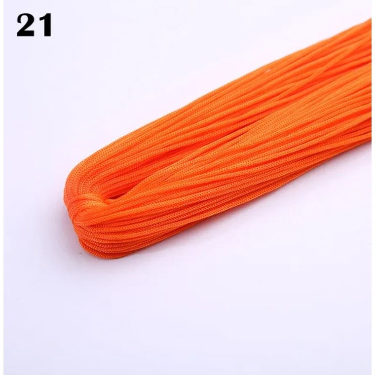 13meters Nylon Cord Thread Chinese Knot Macrame Rattail For DIY Jewelry Necklace Bracelet Home Textile 中国结流苏线(2486L) - Image 11
