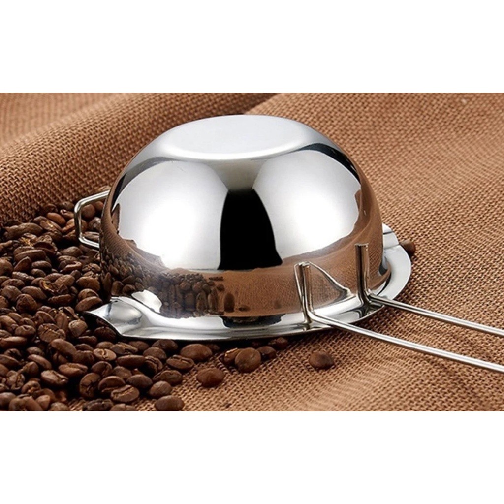 Wax Melting Pot Candle Soap Chocolate Butter Handmade Soap Tool Supplies for Durable Washable Reusable不锈钢隔水融化碗(2717L) - Image 8