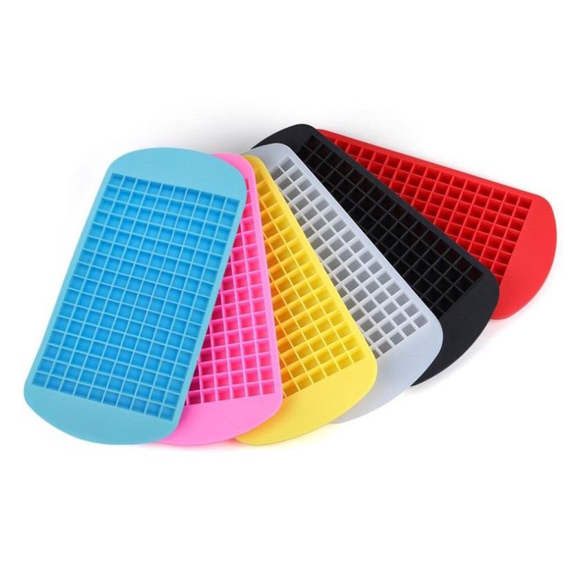 160 Grid Mini Square Ice Maker Mold Ice Cube Silicone Mold Silicone Ice Cube Maker Foldable Ice Cube Tray Kitchen(2748L) - Image 6