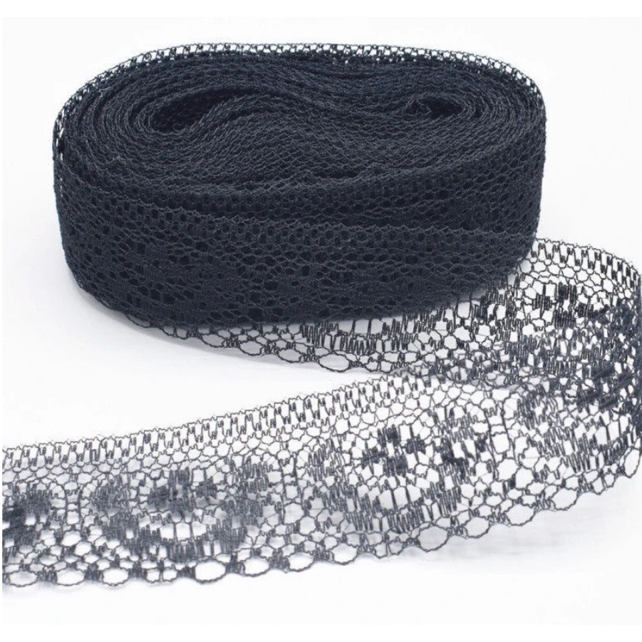 1yard 3.7cm high quality White lace ribbon/width 37mm, diy clothing, dress, jewelry and other accessories 镂空蕾丝花边 (475L) - Image 6