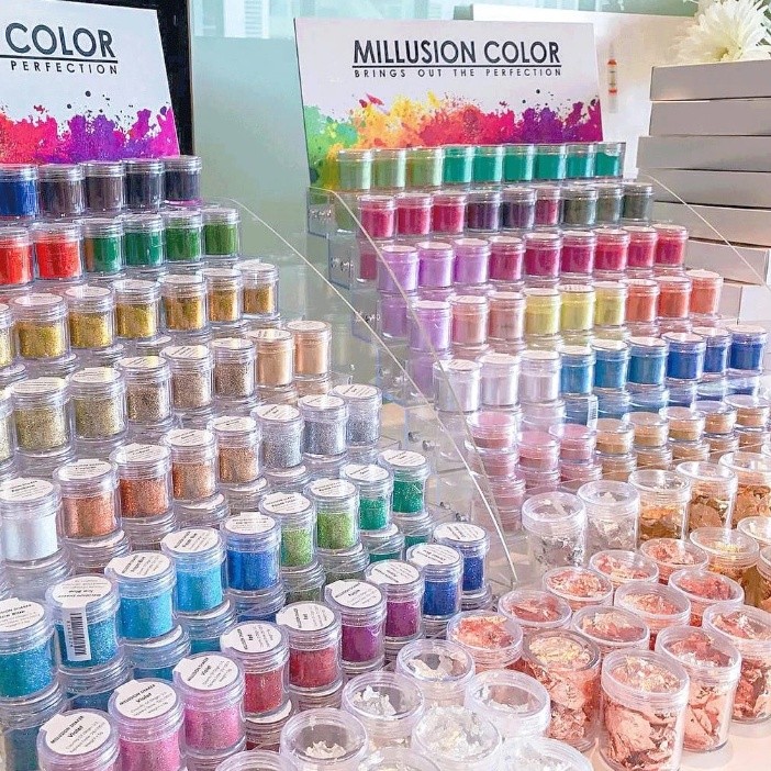 Millusion Shaker Color Dust Powder- Cake Decoration Sugar Flower Manik Cake Cake Topping Kek Hiasan(2615L) - Image 5