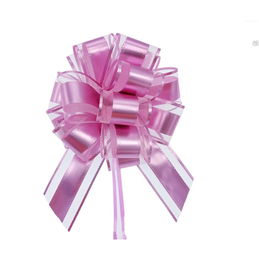 1pc 50# Flower Car Gifts Wedding Pull Bow Ribbons Wrap Packing Valentines Day Birthday 大号哑光金属色球花(2745L) - Image 18