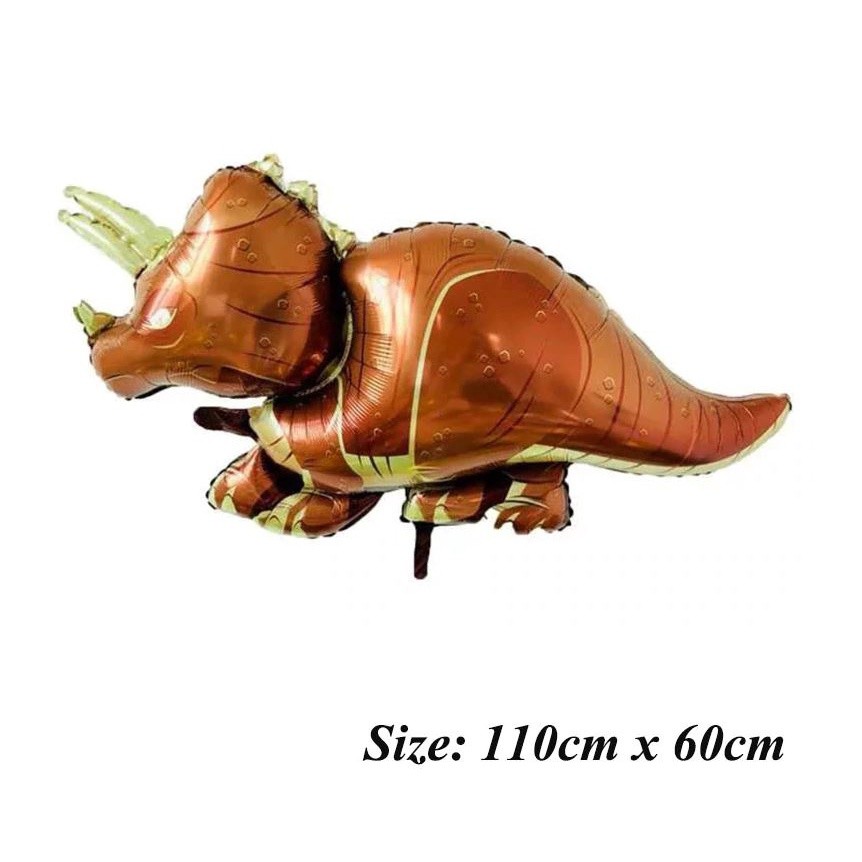 Giant Green Dinosaur Foil Balloon Happy Birthday Paper Banner For Jurassic Dino World Decorations Jungle(1202L) - Image 5