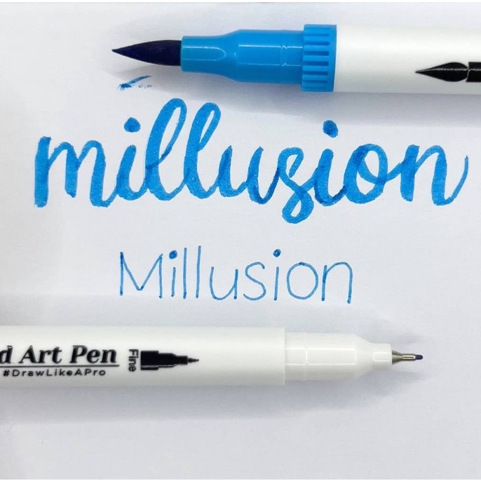 Millusion Edible Food Art Pen Cake Marker- Dual Nibs Edible Pen Cake Writing Halal Certified 烘焙食用色素笔(2614L) - Image 16