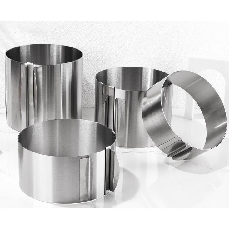 Stainless Steel 16~30cm Telescopic Mousse Ring, Rustproof With Scale Heightened Baking Cake Ring (2472L) - Image 5