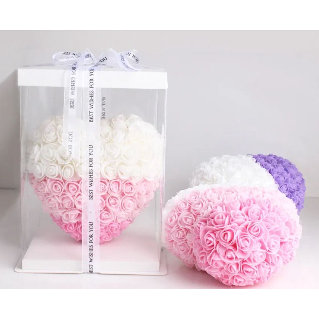 1pc Large Polystyrene Styrofoam Foam Heart-shaped Craft For Christmas Decoration泡沫桃心(2479L) - Image 7