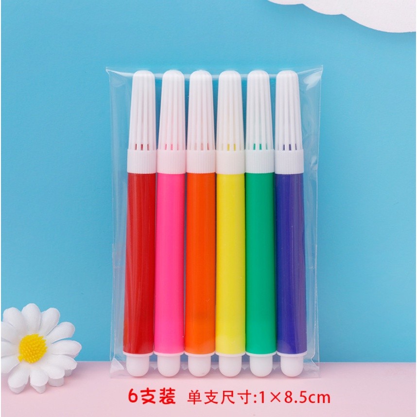 1pc Pattern Children's Cute Cartoon Graffiti Fans Hand-Painted Gifts Painted Plastic Circular Fans涂鸦彩绘小扇子(2415L) - Image 5