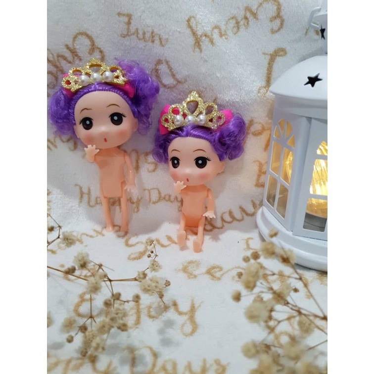 12cm Mini Barnie Doll Barbie Doll Princess Prosthesis Embryo Cake Germ Model(1448L) - Image 11