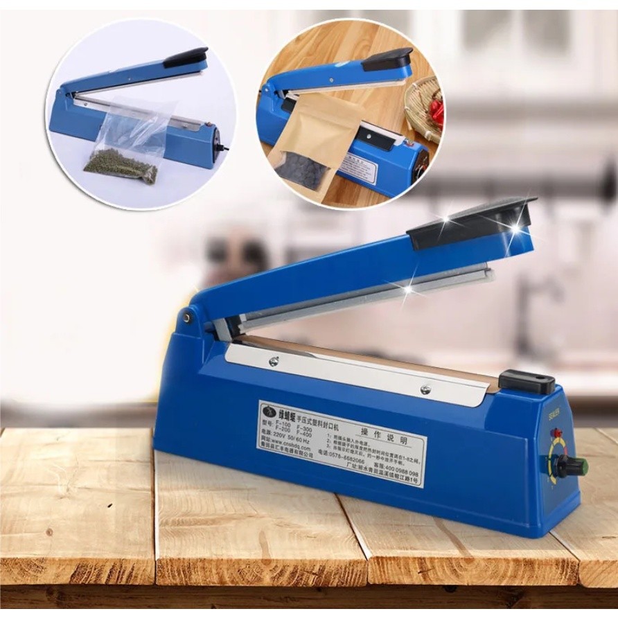 Portable Sealing Machine Manual Household Heat Sealing Machine Heat Shrink Film Cutting Machine手压式封口机(2725L)