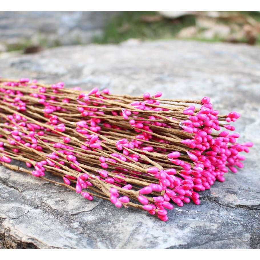 1pc 40cm Rattan Artificial Flower Wreath Small Berry Seed Berry Garland for DIY Banquet Wedding Party(857L) - Image 14