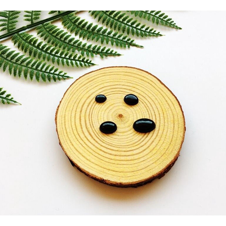 10/12/14/20mm Oval Flat Black Safety Nose Plastic Eyes For Teddy Bear Stuffed Toys Animal Scrapbooking Puppet(1510L) - Image 2