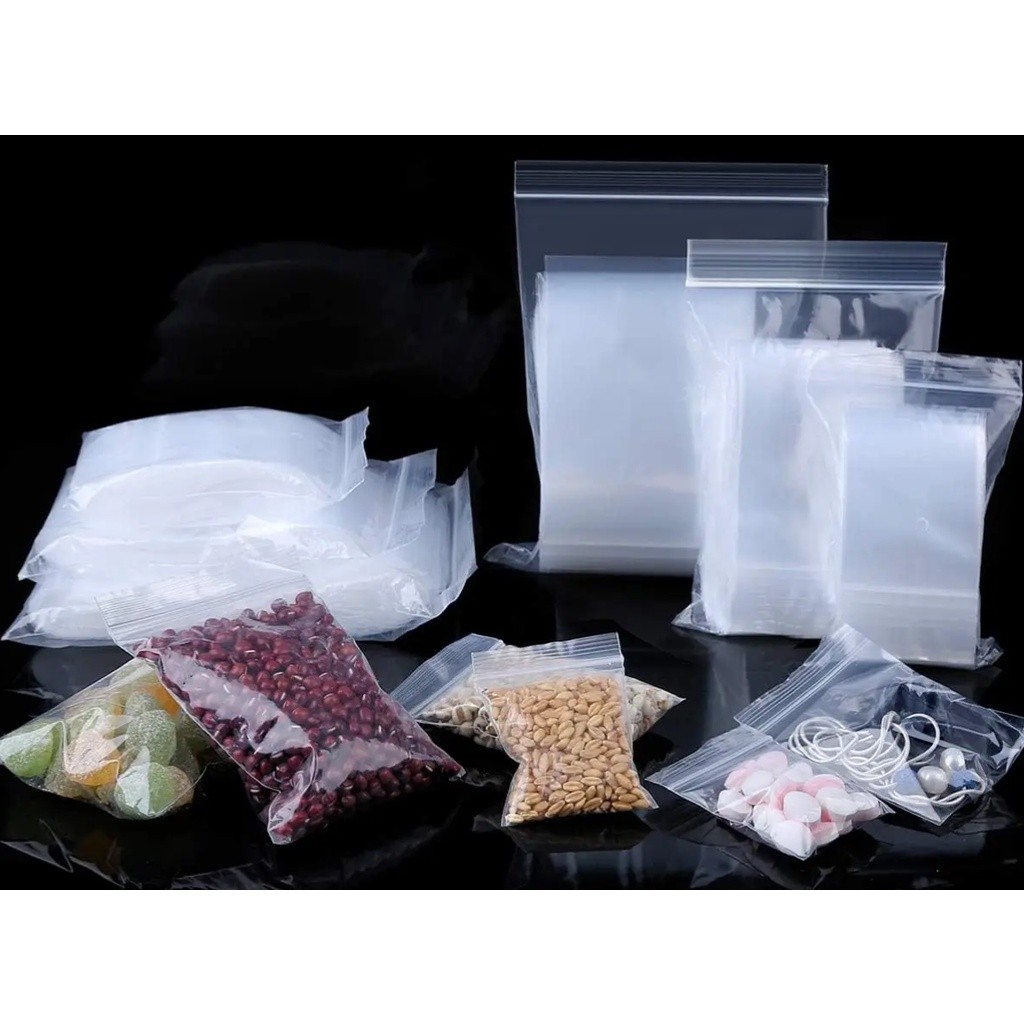 100/500pcs 7x10cm Transparent Small Ziplock Plastic Bags Jewelry Gift Food Reclosable Storage Bag 透明自封袋(2705L) - Image 2