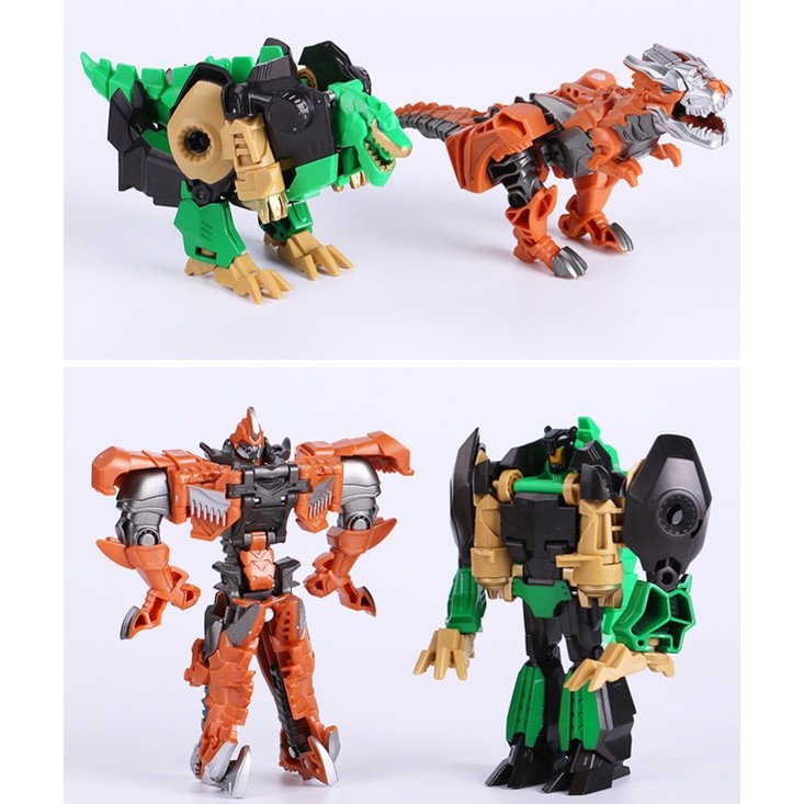 New Transforming Robot Dinosaur Car Deformation Car Toys Inertial Sliding Car Automatic Transform Toy 变形机器人(2414L) - Image 8
