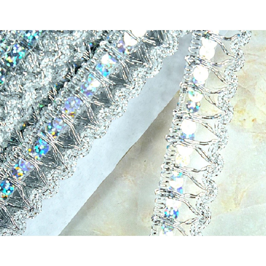 1yard 2.5cm Gold Crochet Bobbin Lace For Dress Vintage Decoration Dance Stage Ribbon Braid Embroidery Trims 金银丝花边(2672L) - Image 8
