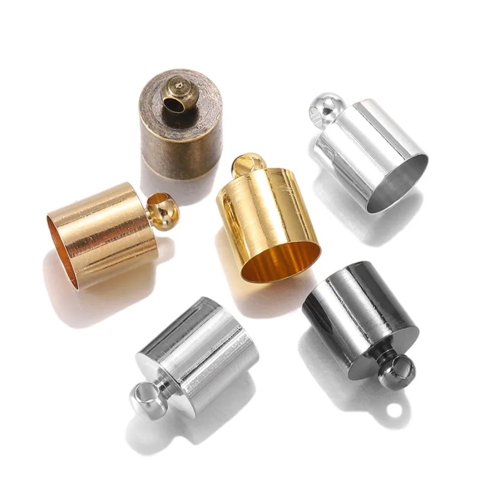 5pcs/lot Tassel Leather Cord End Crimp Caps Beads End Tip Cap For DIY Necklace Jewelry Making Findings砝码流苏帽(2508L) - Image 5