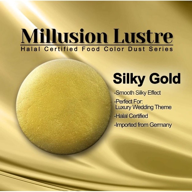 Millusion Lustre Powder/ Cake Decorations/ Dusting Shimmer/ Shine/ Shimmer Powder/ Edible Lustre Powder (2616L) - Image 5