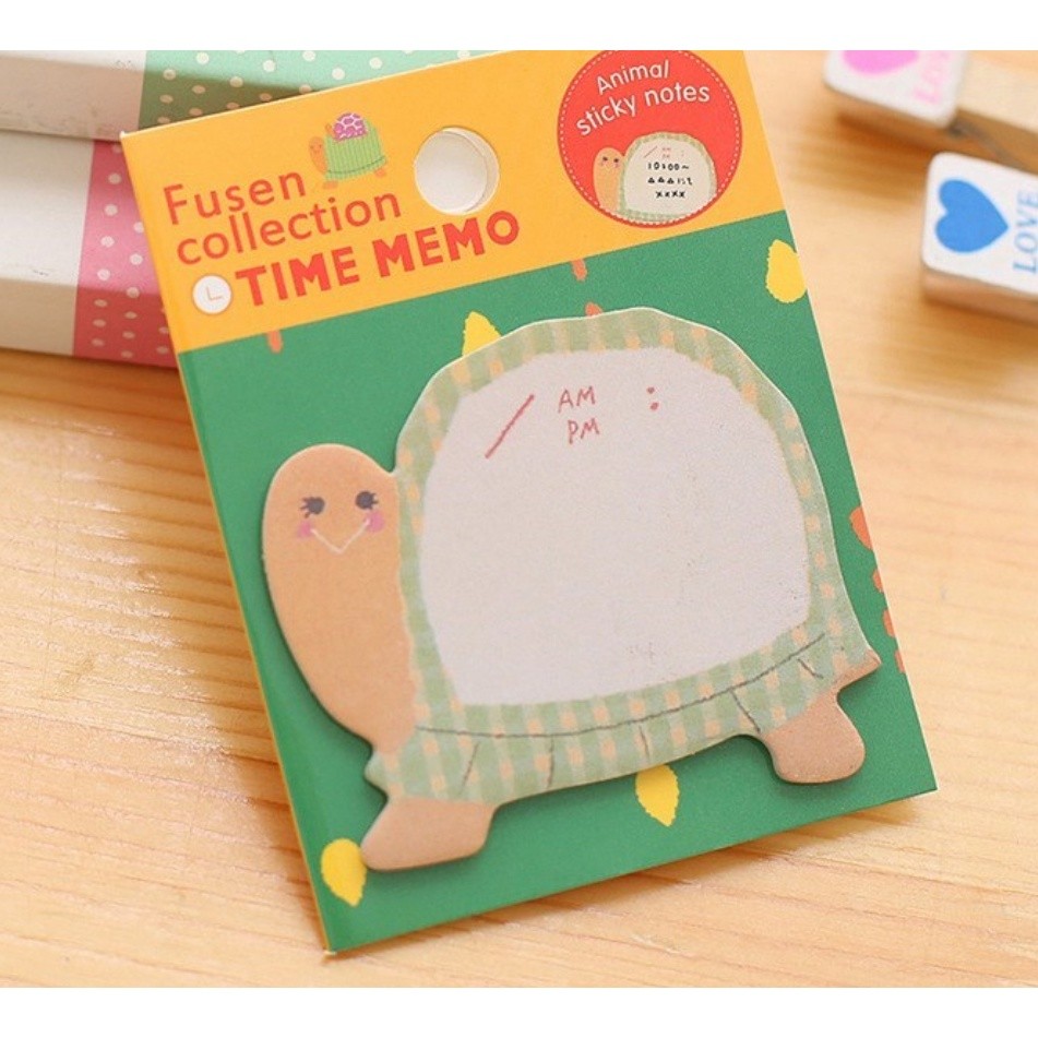 20/30pcs Cartoon Animals Cute Sticky Notes Note Paper Creative Bookmark Self-Adhesive Note Paper School 可爱便签本子(2378L) - Image 16