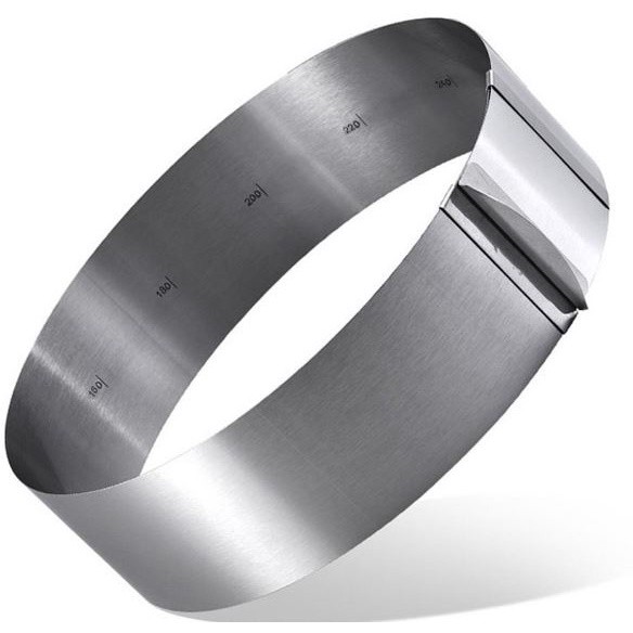 Stainless Steel 16~30cm Telescopic Mousse Ring, Rustproof With Scale Heightened Baking Cake Ring (2472L) - Image 7