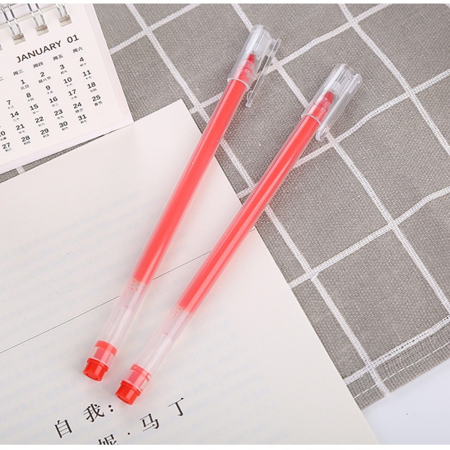 1pc 0.5mm Black Red Blue Gel Pens for Writing Office Accessories Stationery School Supplies Exam Signature 中性笔(2369L) - Image 10