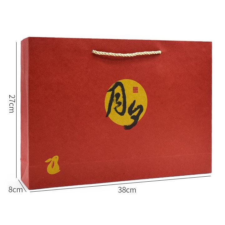 6pcs/set Handbag Box With Removable Tray Mooncake Cake Cookies Candy Packing Mid-Autumn Festival Gift Decoration(1436L) - Image 3