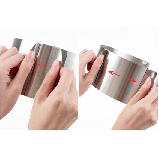Stainless Steel 16~30cm Telescopic Mousse Ring, Rustproof With Scale Heightened Baking Cake Ring (2472L) - Image 6