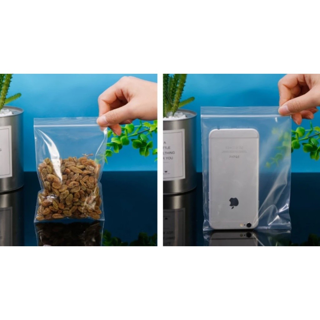 100/500pcs 7x10cm Transparent Small Ziplock Plastic Bags Jewelry Gift Food Reclosable Storage Bag 透明自封袋(2705L) - Image 7