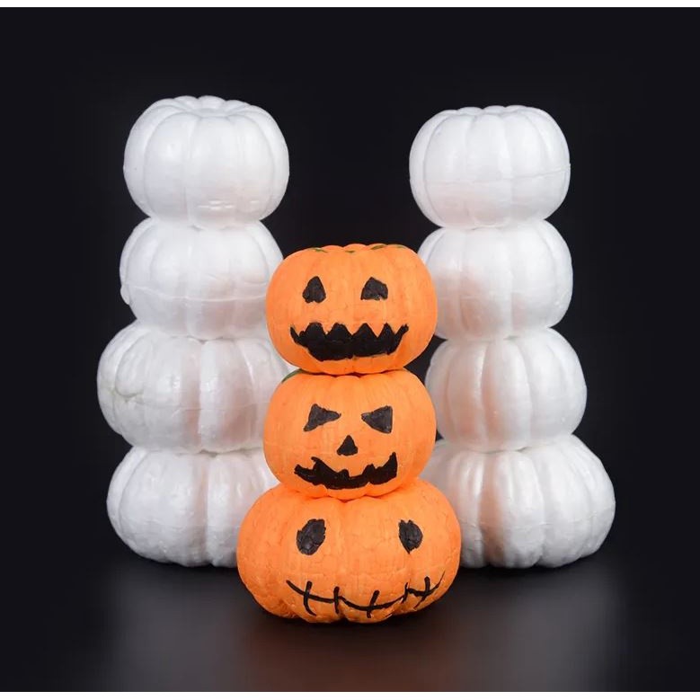 1pc Halloween Artificial Vegetables/Fruits polystyrene foam Kitchen Props Fake Food Christmas 保利龙水果/蔬菜水果白胚(2482L) - Image 2
