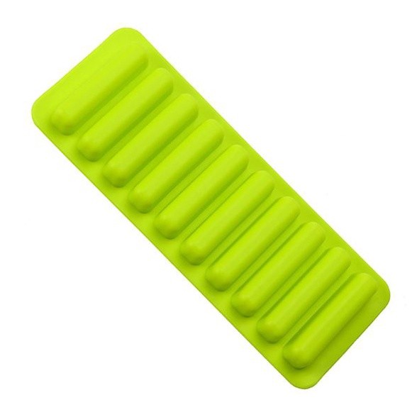Homemade Kitchen Baking Ice Grid Abrasive 10 Long Strips Food Grade Silicone Finger Biscuit Mold Silicone Mold (2425L) - Image 5