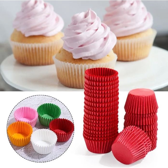 500PCS Cake Paper Cups Chocolate Paper Liners Cupcake Wrappers Muffin Cases Baking Cup Cake Liner Pastry Tools(2754L) - Image 4