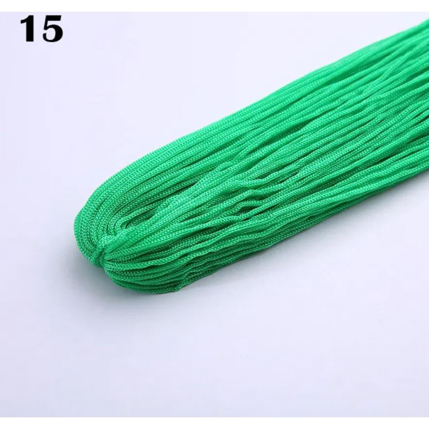 13meters Nylon Cord Thread Chinese Knot Macrame Rattail For DIY Jewelry Necklace Bracelet Home Textile 中国结流苏线(2486L) - Image 20