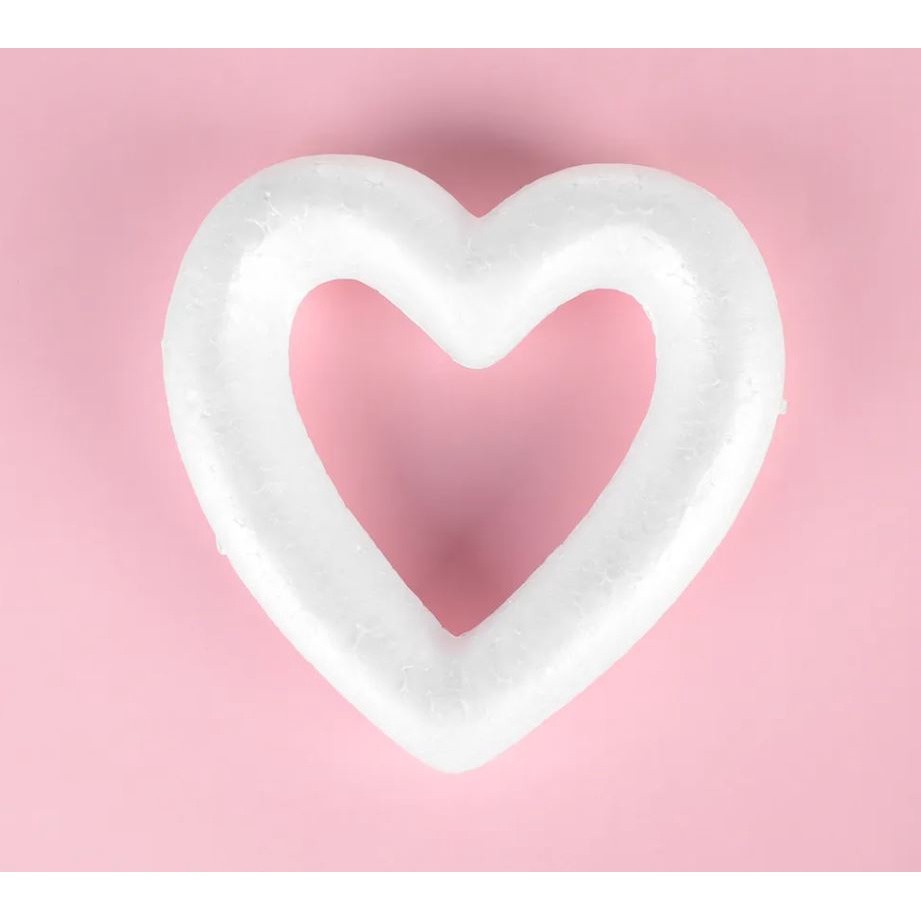 Wedding Valentine's Day Foam Ball White Hollow Heart Ornament Crafts Heart-shaped For DIY Christmas Party Decor(1870L) - Image 8