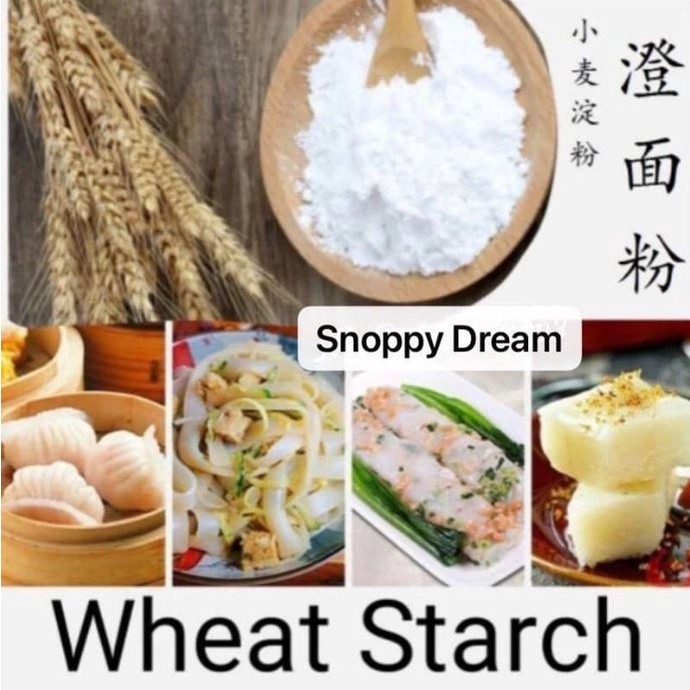 WHEAT STARCH/ TANG FLOUR / KANJI GANDUM | 小麦淀粉 /澄面粉 250g/ 500g/1kg (2541L) - Image 4
