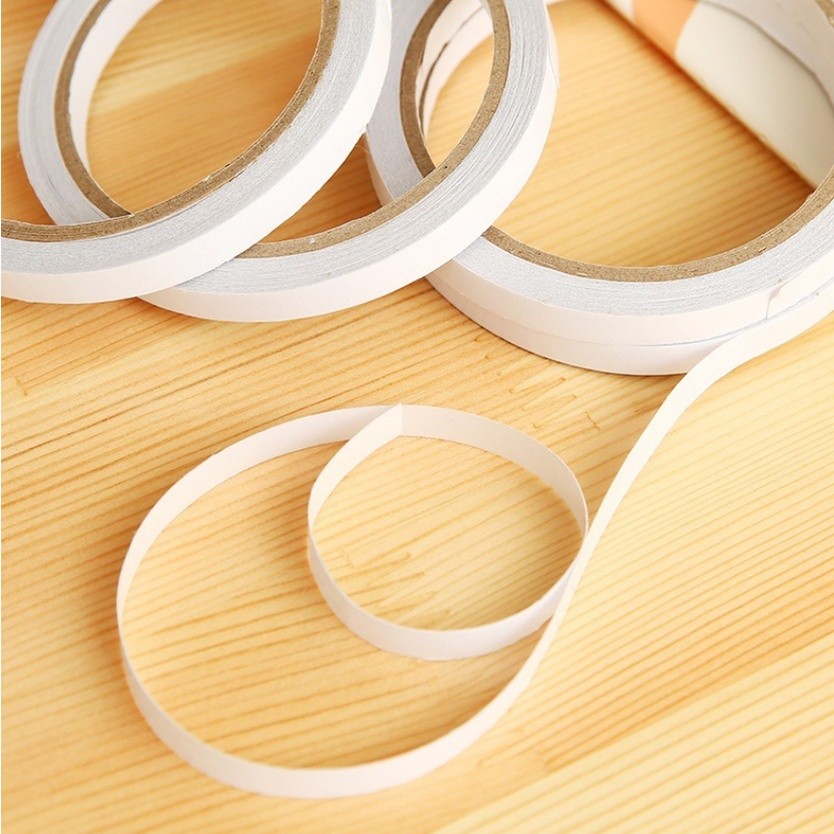 12mm (10y)/ 18mm (7/10y)/ 8mm (9y)/ 5mm (5y) White Double Sided Tape Mounting Tape Ultra-thin Strong Adhesive(1811L) - Image 6