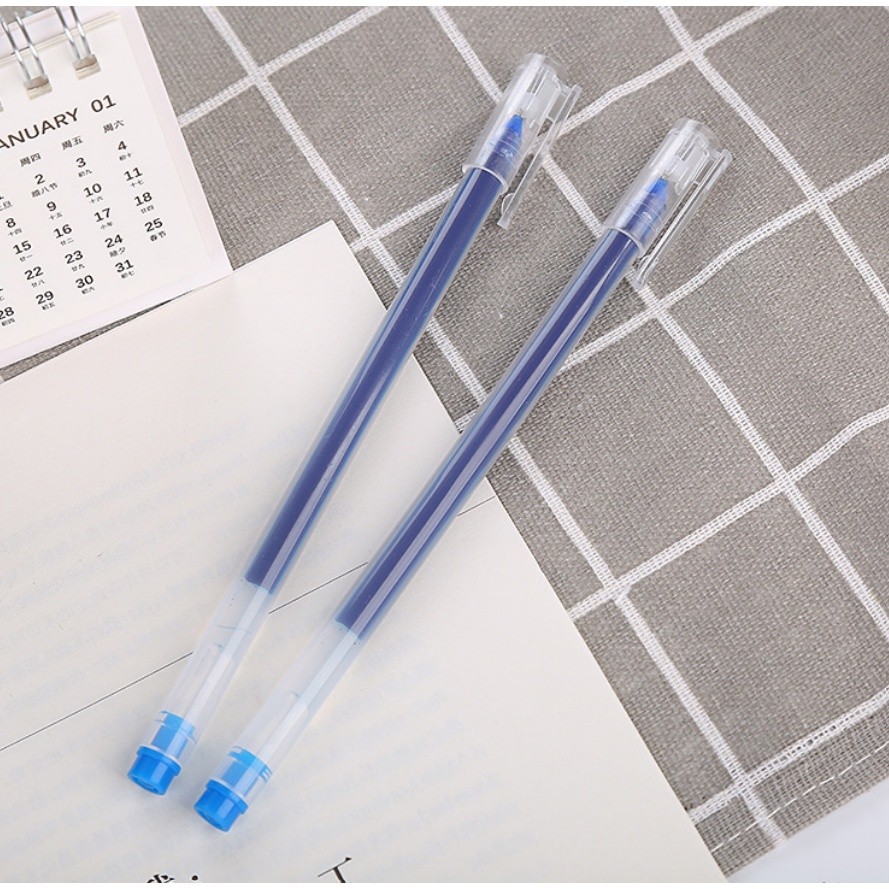 1pc 0.5mm Black Red Blue Gel Pens for Writing Office Accessories Stationery School Supplies Exam Signature 中性笔(2369L) - Image 12