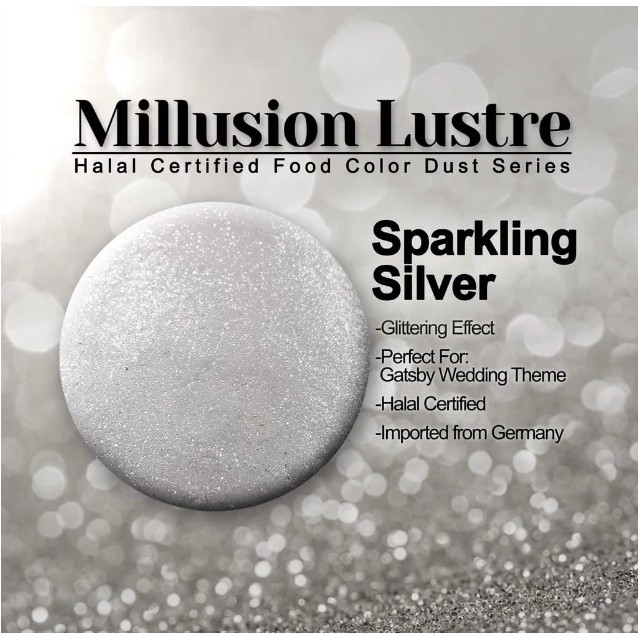 Millusion Lustre Powder/ Cake Decorations/ Dusting Shimmer/ Shine/ Shimmer Powder/ Edible Lustre Powder (2616L) - Image 3