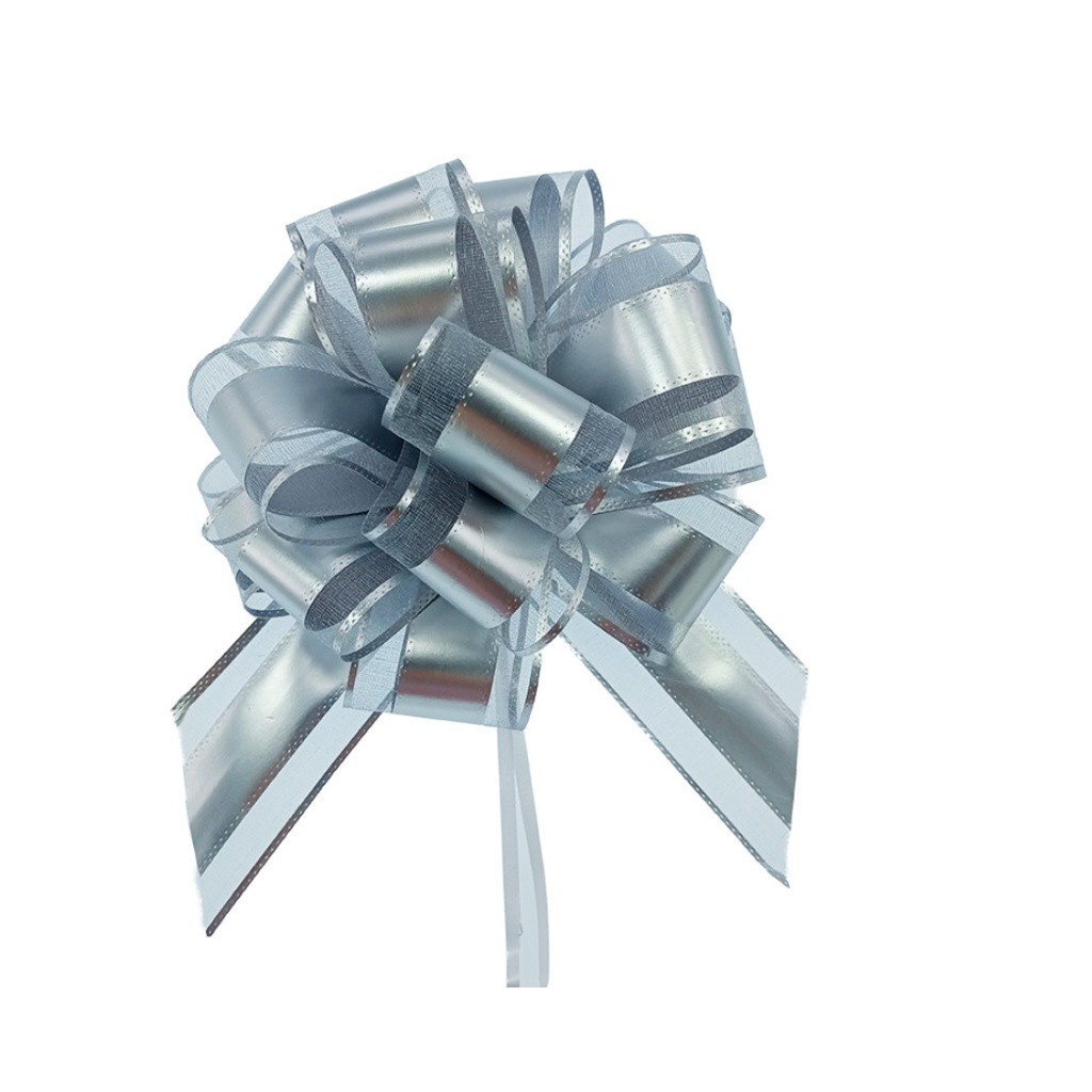 1pc 50# Flower Car Gifts Wedding Pull Bow Ribbons Wrap Packing Valentines Day Birthday 大号哑光金属色球花(2745L) - Image 17