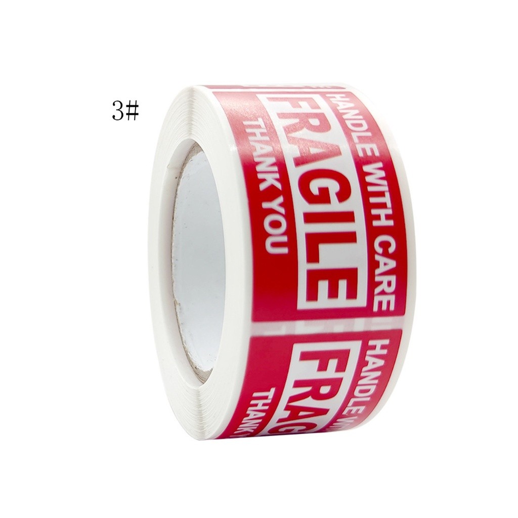 250pcs/Roll Fragile Warning Label Stickers Please Handle with Care for Goods Shipping Express Label 警示标签贴(2437L) - Image 8