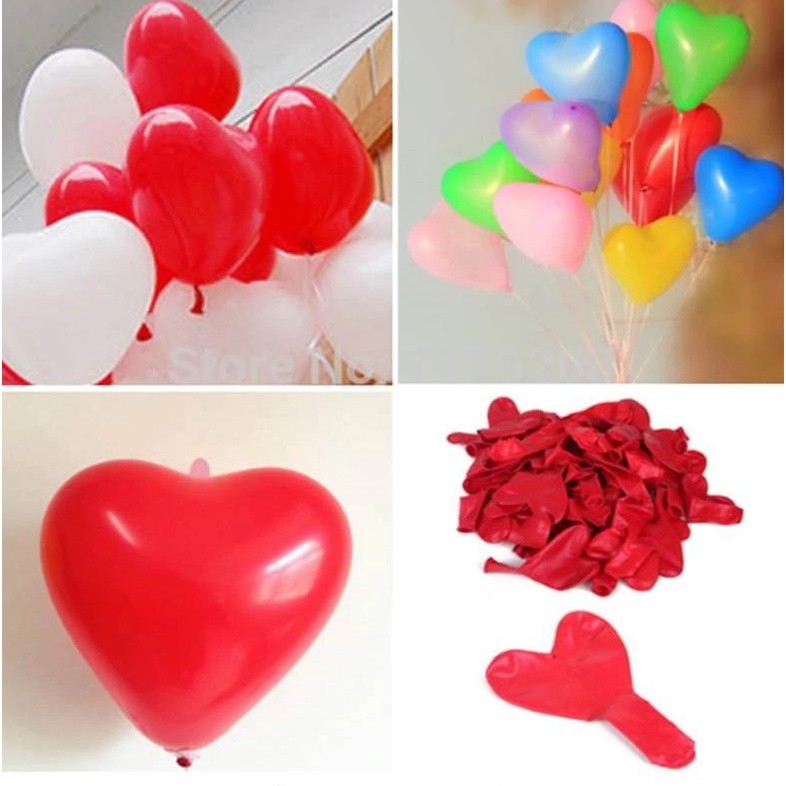 10pcs 12inch Heart Balloon Wedding Birthday Party Baby Shower Decoration Heart Balloon Anniversary(1441L) - Image 4