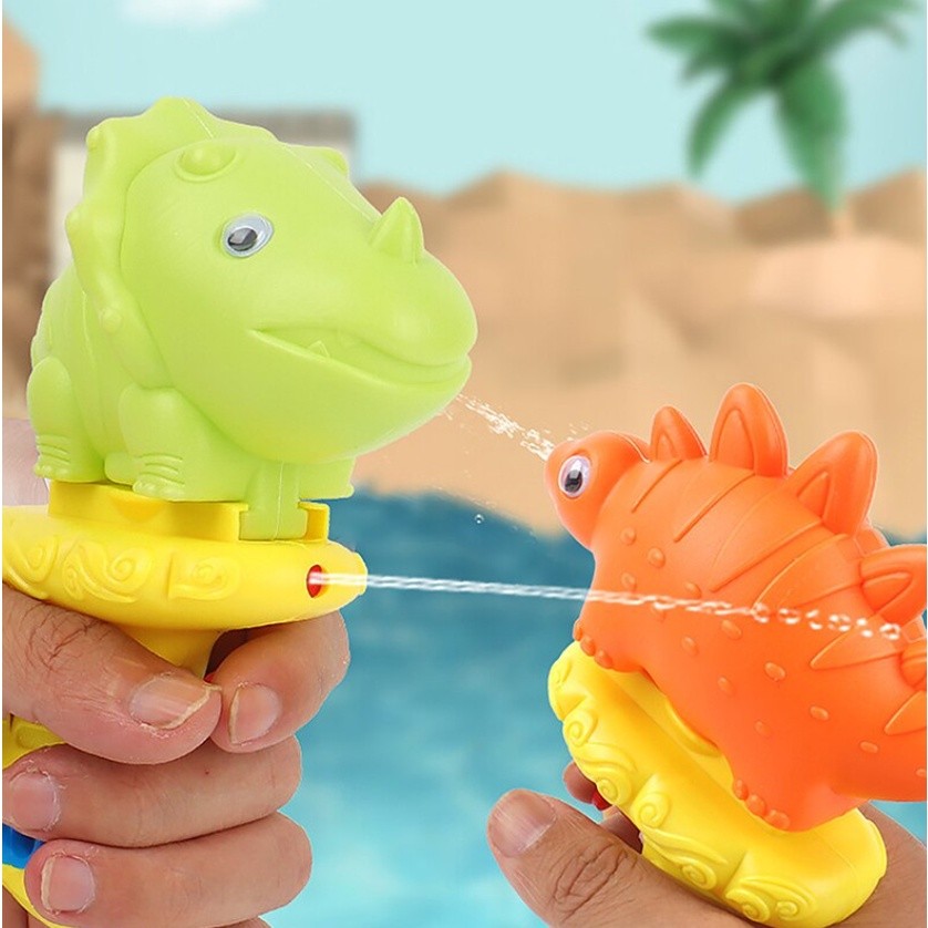 1pc Color Mini Dinosaur Water Guns Toys Kids Birthday Party Summer Favor Baby Shower Guest Gift Boys Beach 水枪(2397L) - Image 2