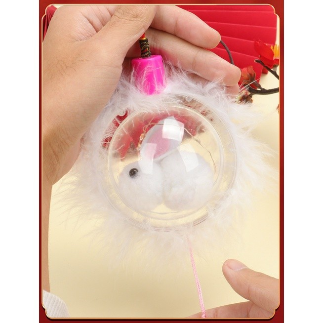 1pc Light portable lanterns children's toys LED Chinese traditional festival gift 手提灯笼(2384L) - Image 4