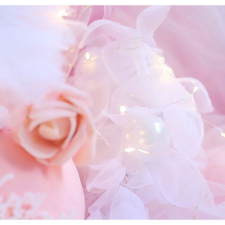 Romantic Chiffon Yarn skirt Ballet Girls Lace Flower Acrylic Cake Topper Happy Birthday Wedding Party Decoration(800L) - Image 5