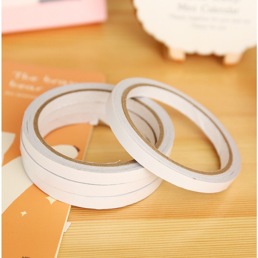 12mm (10y)/ 18mm (7/10y)/ 8mm (9y)/ 5mm (5y) White Double Sided Tape Mounting Tape Ultra-thin Strong Adhesive(1811L) - Image 7