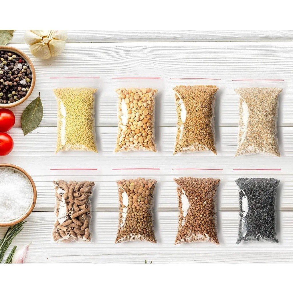 100/500pcs 7x10cm Transparent Small Ziplock Plastic Bags Jewelry Gift Food Reclosable Storage Bag 透明自封袋(2705L) - Image 3