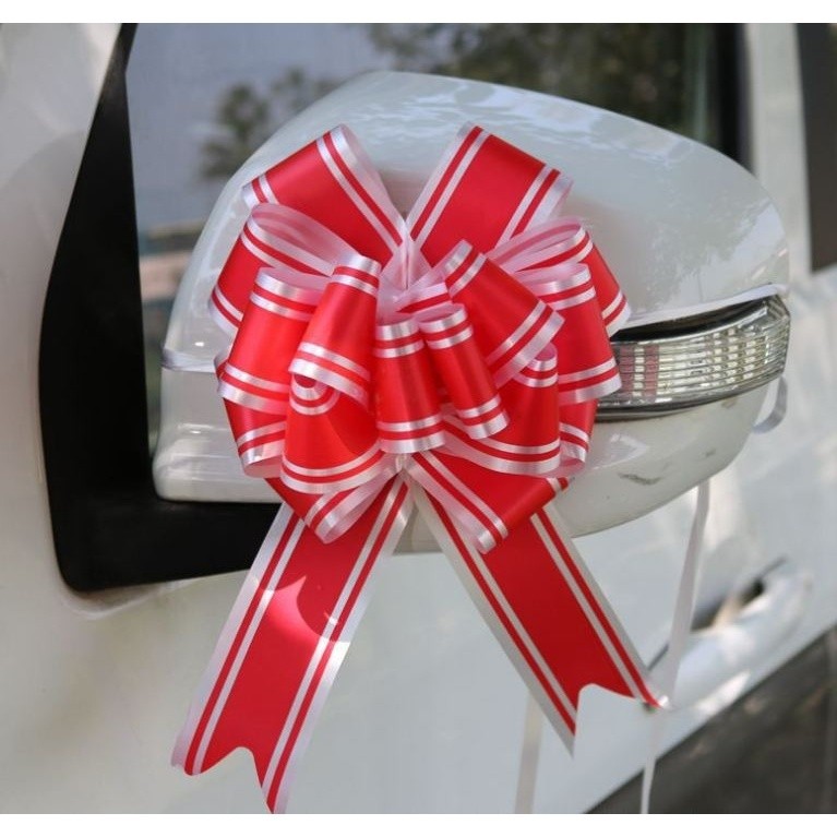 1pcs gift Bows packaging garland Pull flowers ribbon Wrap Festival Wedding Car Birthday Party Decor(710L) - Image 7