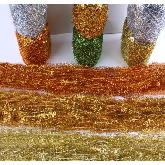 10g Wire Garland Tinsel Hanging Rattan Christmas Tree Ornament Decoration Xmas Wedding Birthday Party 纺织玻璃丝纱线 (1569L) - Image 9