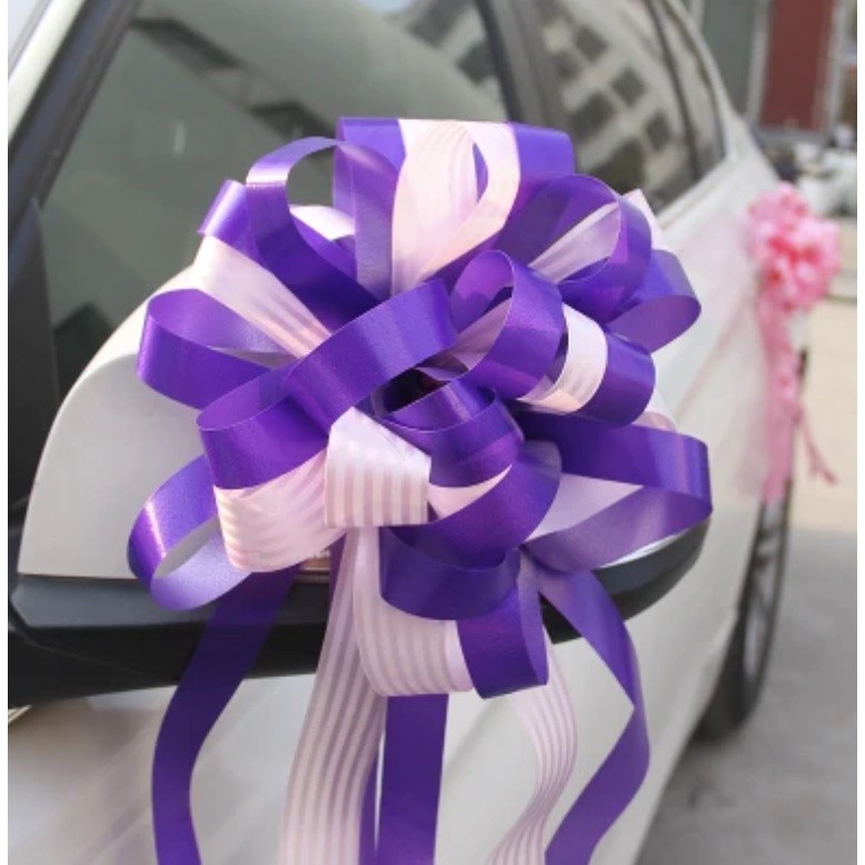Large 50# Gift Packing Pull Bow Line Ribbons Flower Ball Pull Ribbon Holiday Gift Christmas Wedding Decoration(1323L) - Image 13