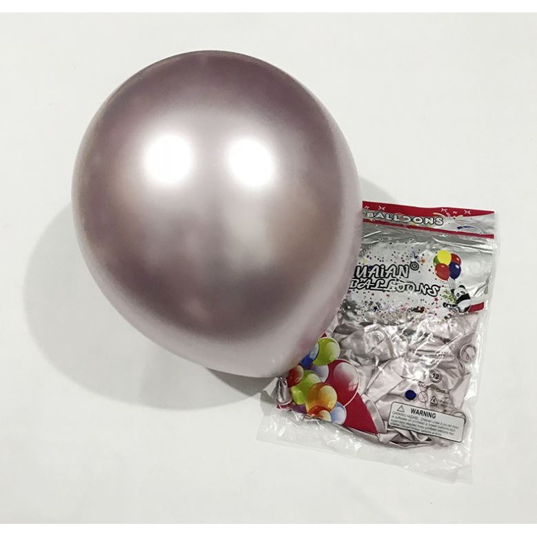 10Pcs 10 Inch Metallic Latex Balloons Thick Chrome Glossy Metal Pearl Balloon Globos for Party(1405L) - Image 10